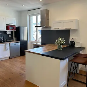 Apartamento Confortable De 80m2 Centre De & Parking Prive, Quimper